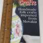 Slovak Folk Crafts Mission Shop Grove City, PA Brochure Circa 2010 tri-fold