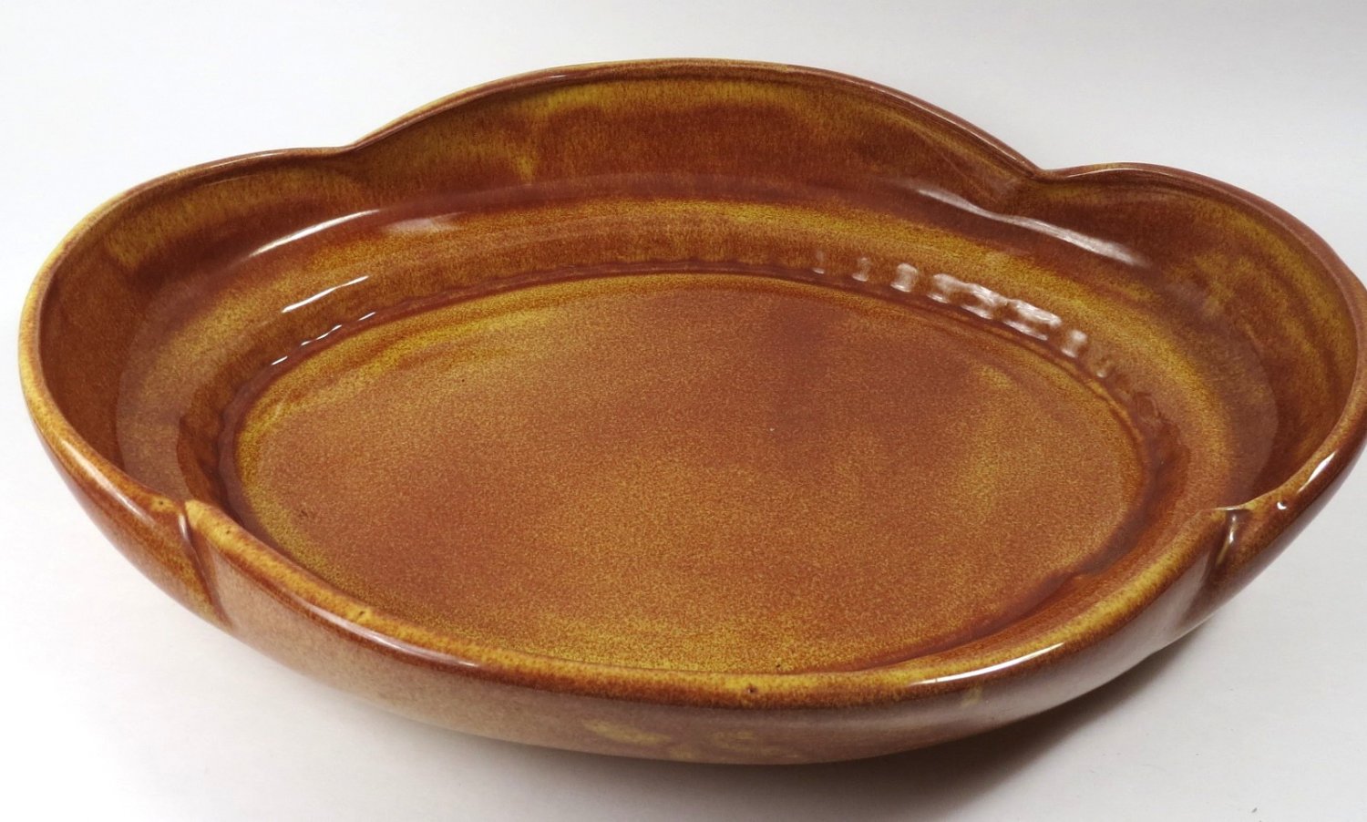 West Coast Pottery Stoneware Low Profile Serving Dish
