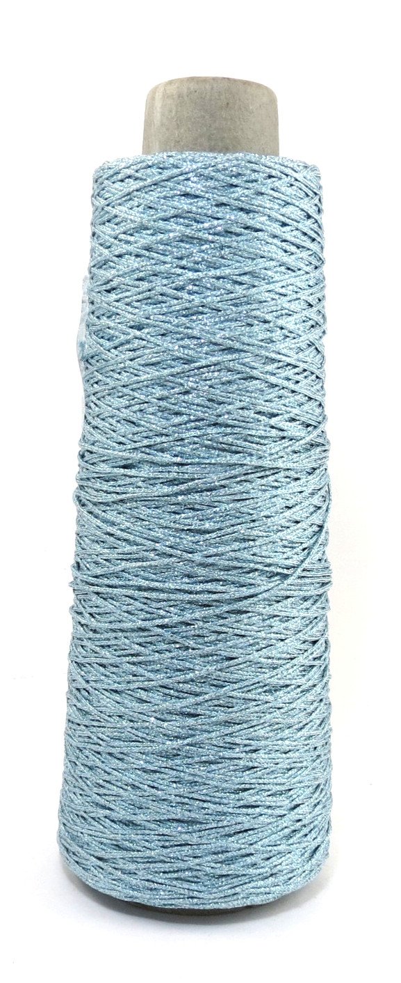 Kreinik Metallic Iron-on Thread Sky Blue #6420 - #16 Braid 350M Couchable