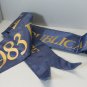 VTG Republican Presidential Task Force Banner / Ribbon Blue 1983 Over 2ft