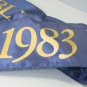 VTG Republican Presidential Task Force Banner / Ribbon Blue 1983 Over 2ft
