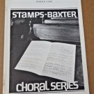 The Next Time He Comes Vintage SSATB Piano Sheet Music by Harold Lane 1984 The Next Time He Comes Vintage SSATB Piano Sheet Music by Harold Lane 1984