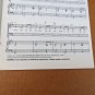 The Next Time He Comes Vintage SSATB Piano Sheet Music by Harold Lane 1984