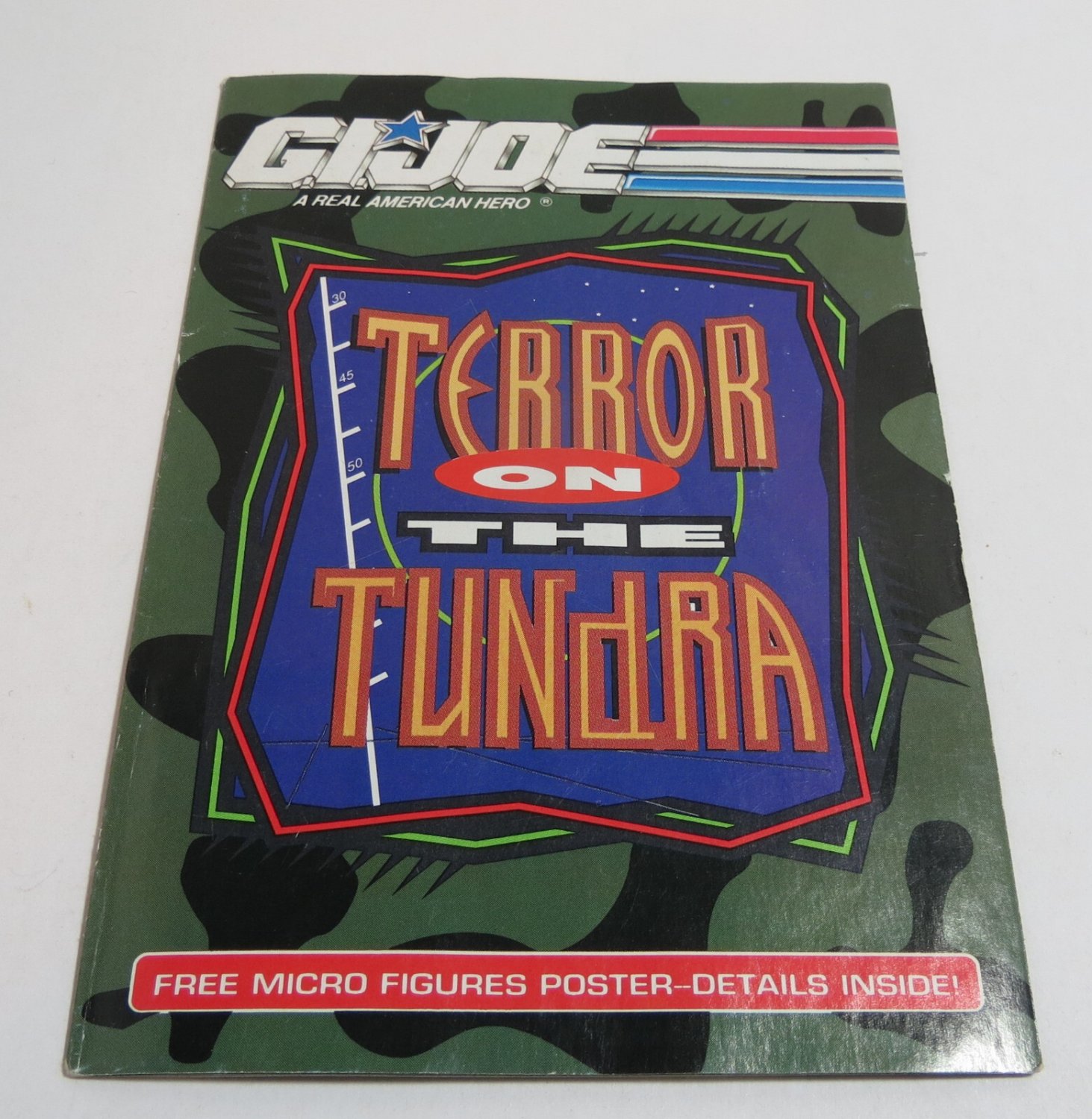 G.I. Joe ARAH 1991 Terror on The Tundra Catalog Package Insert Order Form Ad