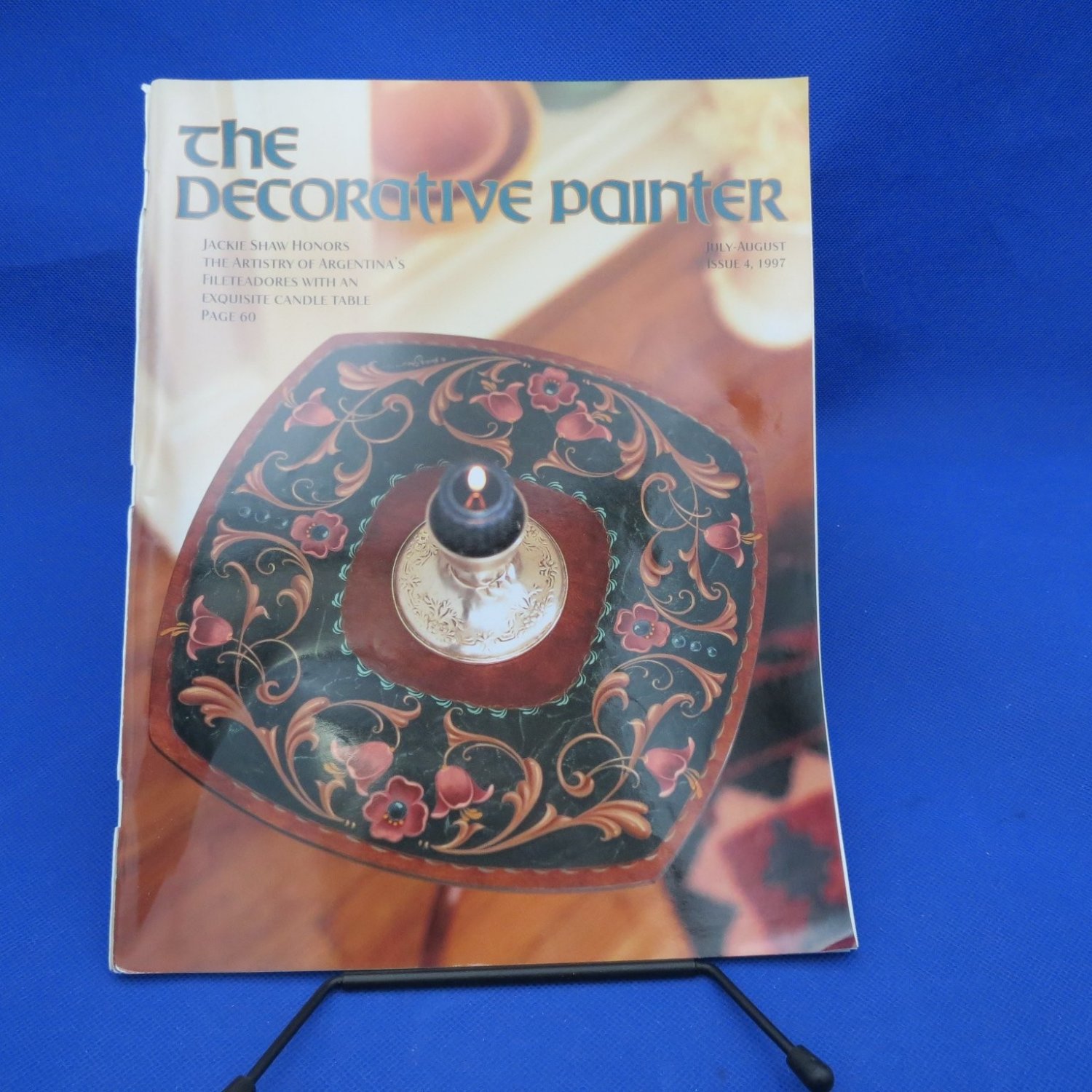 Decorative Painter Magazine July/August 1997 Issue 4 Fileteadores Arts SDP