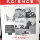 The Ohio Journal of Science April 1987 Program Abstracts - & Meeting Guide