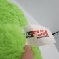 US Fun Machines Green Heartbeat Bear Plush Stuffed Animal 7.5in