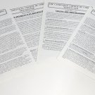 The Caneyville Church of Christ Newsletter 4 Issues  1996 Caneyville, Ky