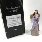 Ganz Guardian Angel Figurine Gray Body w/ Purple Robe 3 3/4"
