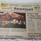 The Parkersburg Sentinel Dec. 17, 1993 WV Newspaper Outdoor Decorations and War