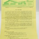 1997 Spencer Church of Christ Religious Bulletin Aude McKee Sermon