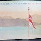 HRH The Prince of Wales Watercolours Hardcover 1991 Large Coffee Table Book