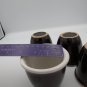 Unbranded Vintage Brownware Pottery Custard Cups Set of 4 Made in The USA