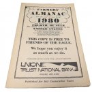 Farmer's Almanac 1980 Vol. 163 Union Trust National Parkersburg, WV Ad Cover