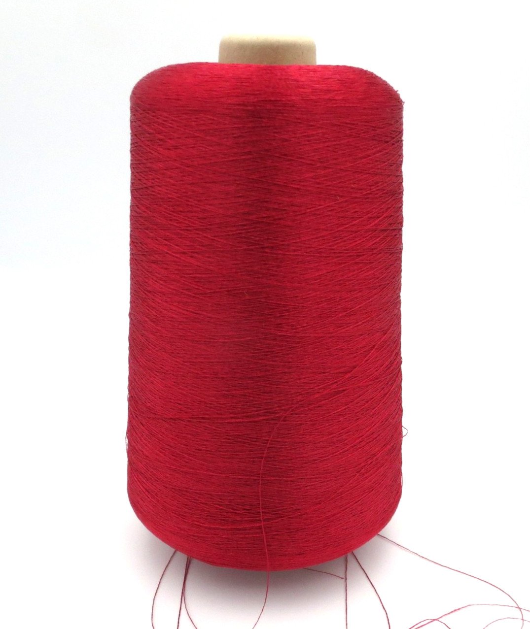 Burke Mills VTG 80s Cardinal Red  Embroidery Thread 135x 2-Ply Crafting 469Grs