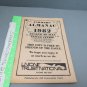 Farmer's Almanac 1982 Vol. 165 Union Trust National Parkersburg, WV Ad Cover