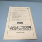 Farmer's Almanac 1982 Vol. 165 Union Trust National Parkersburg, WV Ad Cover