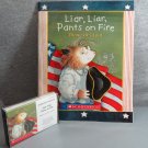 Liar, Liar Pants on Fire w/ cassette PB 1st Scholastic Printing 2004