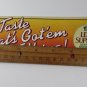 Eckrich VTG Lean Supreme Store Display Advert "The Taste That's Got'em Talking"