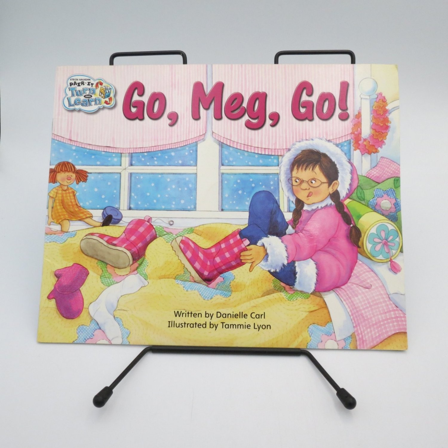 Go, Meg, Go! Danielle Carl 2007 Big Book Early Reader Harcourt Achieve