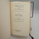 Introduction to Symbolic Logic & Applications Rudolf Carnap 1958 Philosophy