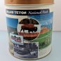 Trail's End Yellowstone Popcorn Tin 1997 / Stash Box / Catch-All  Photo Decor