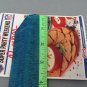 VTG Kraft Superbowl XXV Party Weekend Recipe Booklet Accordian Style