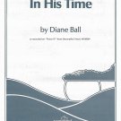 In His Time Vintage Sheet Music Diane Ball Maranatha!  SATB