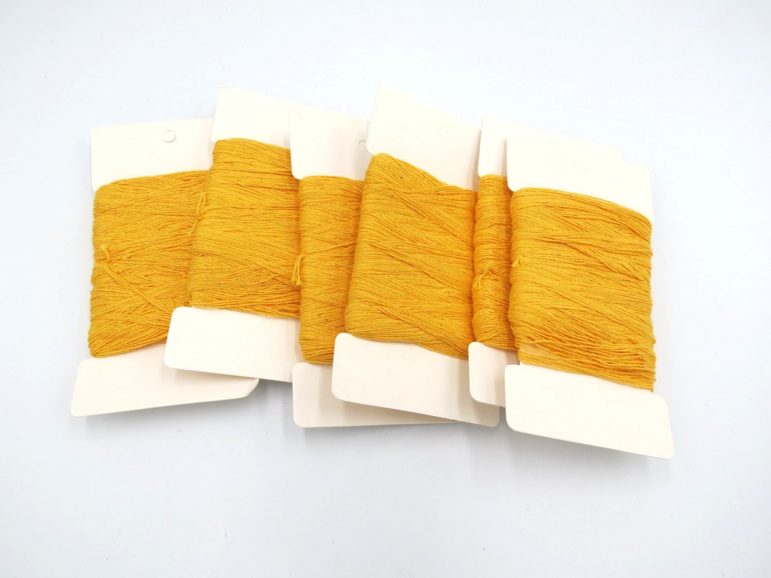 Unbranded Vintage 4 Strand Light Pumpkin Embroidery Floss Coat? 5x45 Yards  NOS