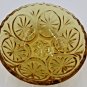 Anchor Hocking Vintage Amber Fruit & Nut or Trinket Dish Pinwheel Design
