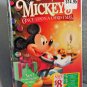 Disney's Mickeys Once Upon A Christmas VHS New Sealed Hype Stickers NO 16093