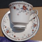 Noritake Ivory China Japan 7237 Adiago Replacement China Cup Saucer Footed