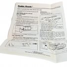 Radio Shack Tandy 1989 Radio Controlled Tank Manual Package Insert Cat 60-4040