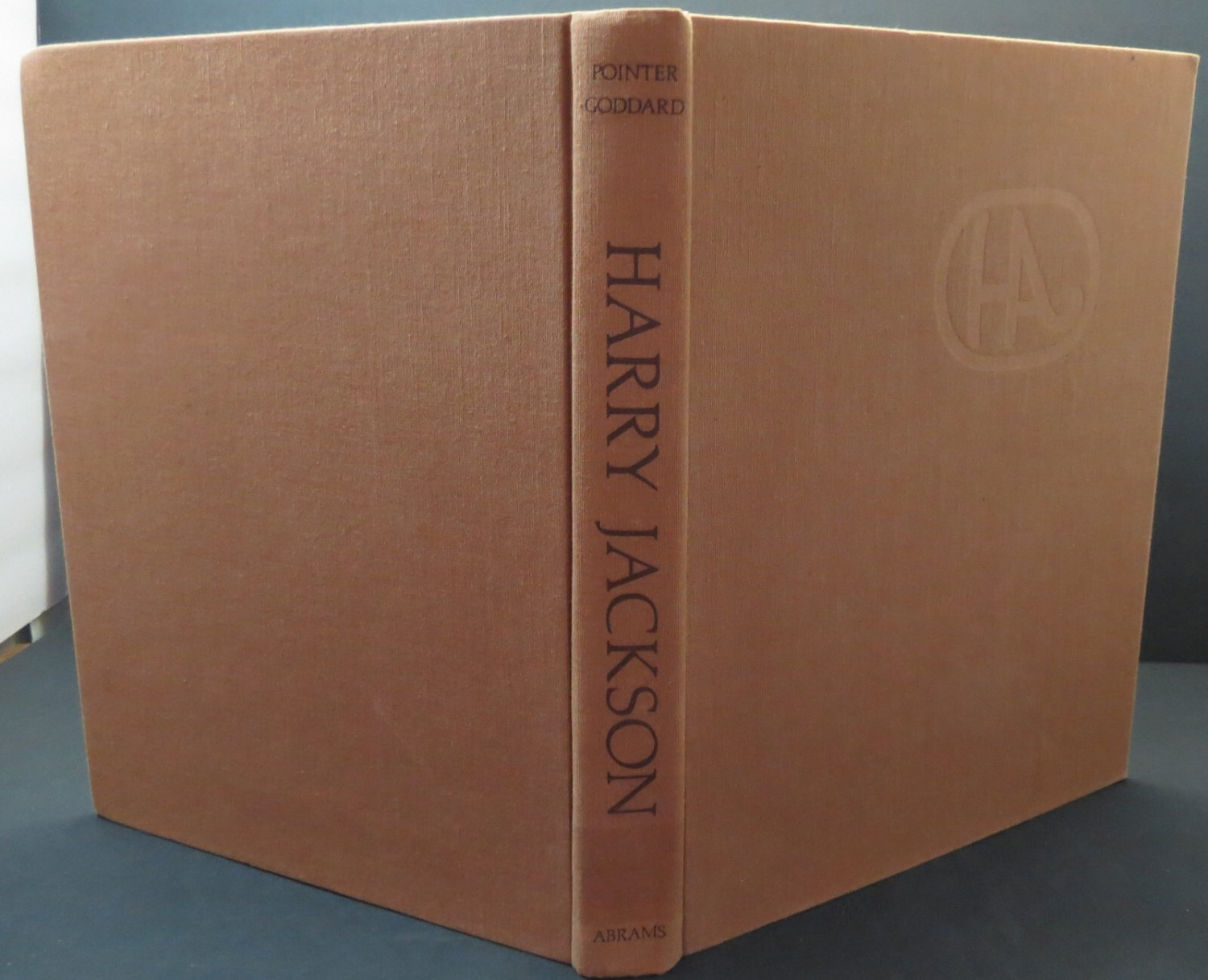 Harry Jackson Art Book 1981 Hardcover Coffee Table Size First Edition