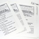 Franklin Drive Church of Christ Bulletins "Think on These Things" 11 Issues 2002