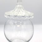 Princess House Clear Candy Dish Scalloped Edge Incorrect Lid?