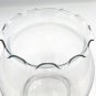 Princess House Clear Candy Dish Scalloped Edge Incorrect Lid?