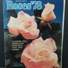 Jackson & Perkins 1978 Roses Catalog Complete w/ Dear Customer Letter 40 Pages