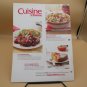 Cuisine at Home Magazine July/August 2012 Issue 94 Summer Recipes August