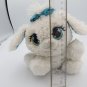 Gund P.Lushes White Lamb Plush with Blue Bow 10 Inch Sparkle Eyes