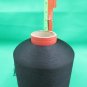 Unbranded Black Elastic Thread Large Cone 2.45 LBS Thousands of Yards NOS