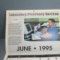 Vintage Calendar Camden-Clark Memorial Hospital 1995 Staff Photos 12 Month