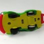 Wendy's 1996 Car-Toon Kids Meal Toy Pullback Car Green/Mouth Bumper/ Red Lips