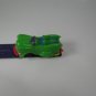 Wendy's 1996 Car-Toon Kids Meal Toy Pullback Car Green/Mouth Bumper/ Red Lips