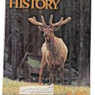 Natural History Magazine August 1989 Young Elk Cover  / Great Yellowstone Fire