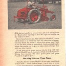 VTG 1940s Allis-Chalmers Magazine Ad "To Completey Power The Family Farm"