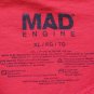 Mad Engine Christmas T-Shirt "Smells Like Christmas Spirit" XLG Red W/Santa