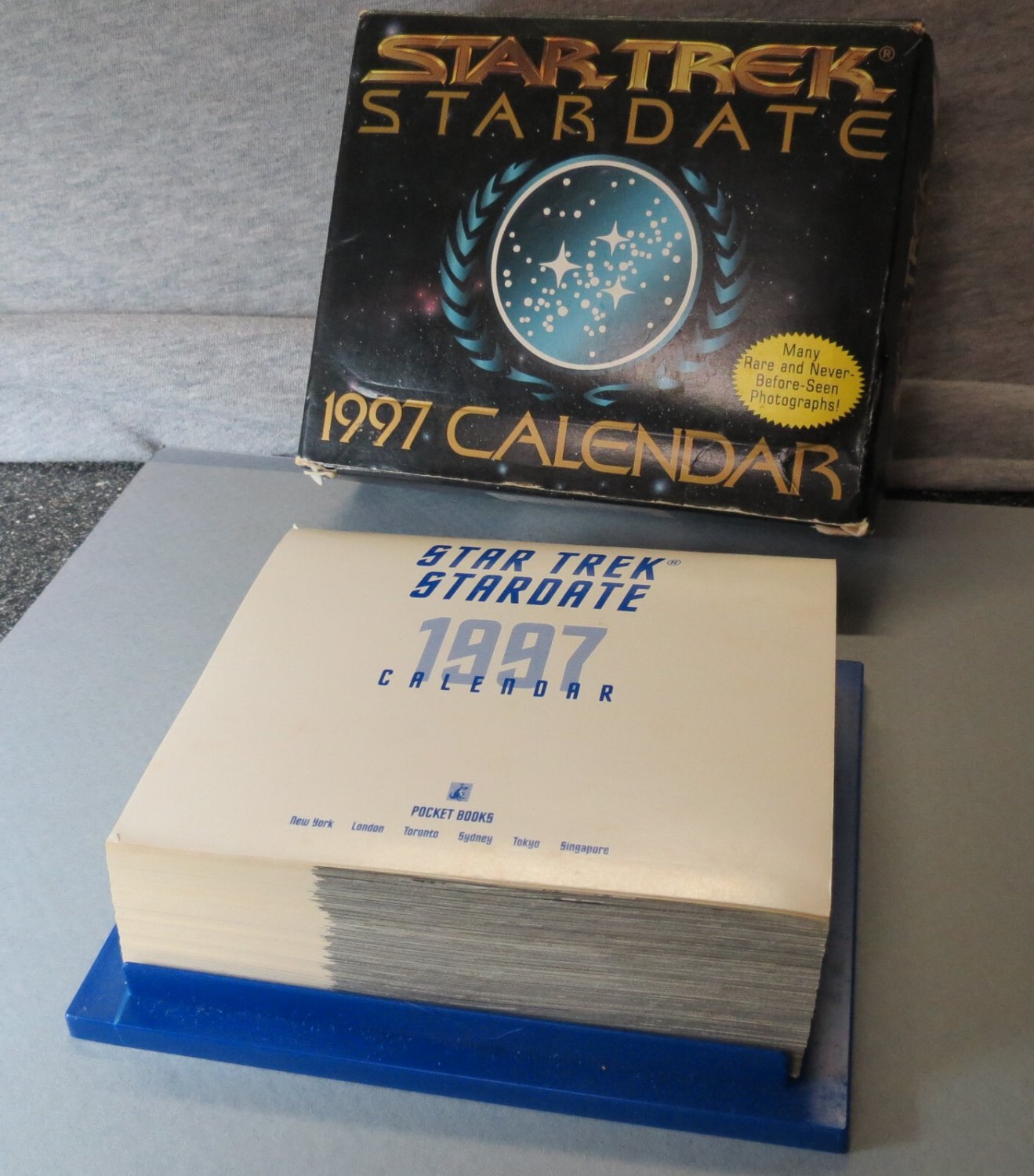 Paramount Pictures Star Trek DeCalendar Stardate 1997  Star Trek Next Generation