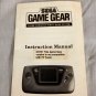 Sega Game Gear OEM Manual
