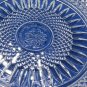 Fostoria for Avon 92nd Anniversary plate 1978 Clear Crystal Diamond Point